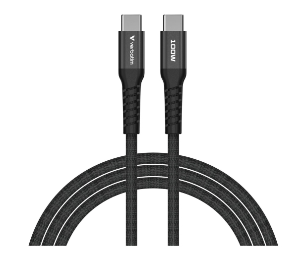 Verbatim Sync & Charge Cable USB-C to USB-C 100W Magnetic 120 cm - Bl - 1340225 - zdjęcie 2